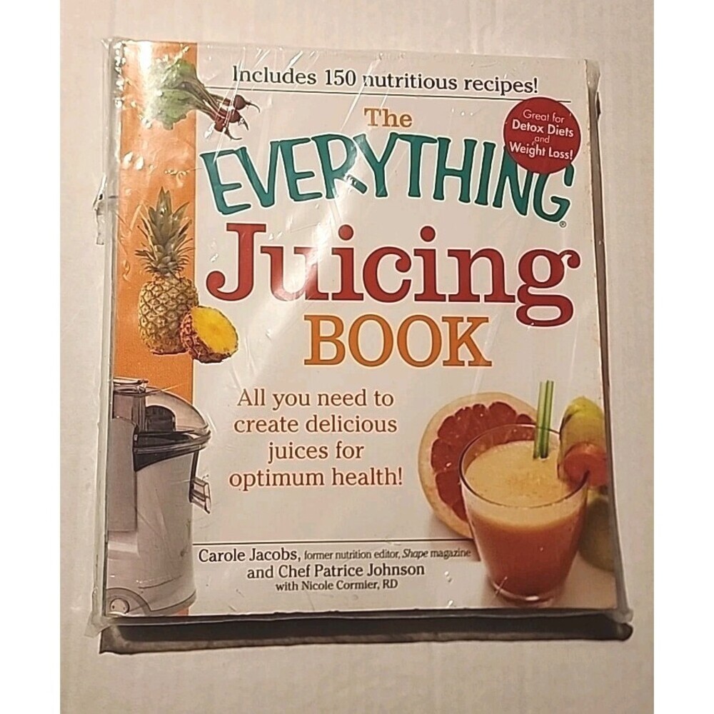 The Everything Juicing Book: All you ne- paperback, Carole Jacobs, 9781440503269